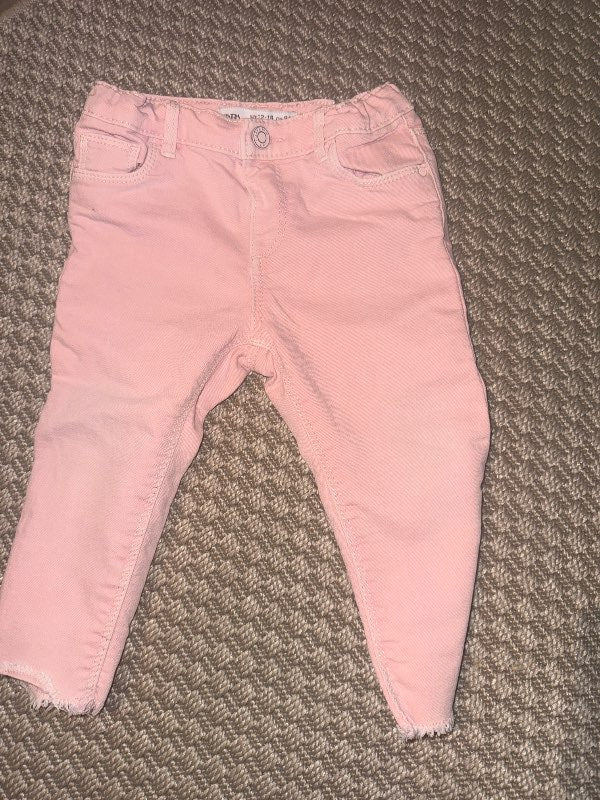 Bleikar gallabuxur Zara