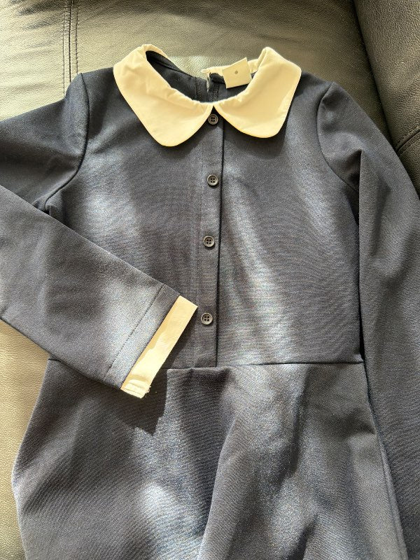 Zara navyblár kjóll