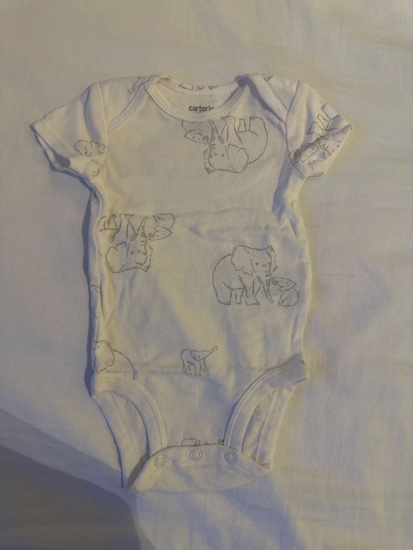 Carters samfella hvít