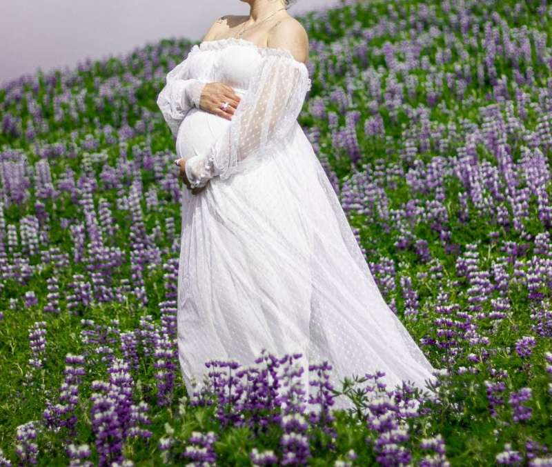 white wedding dress