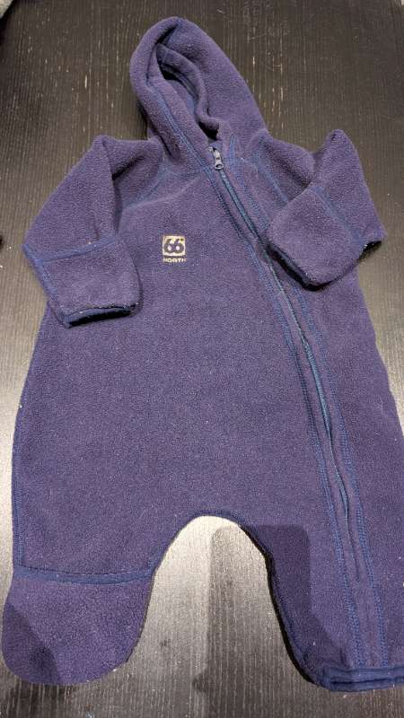 66 n flísgalli dökkblár