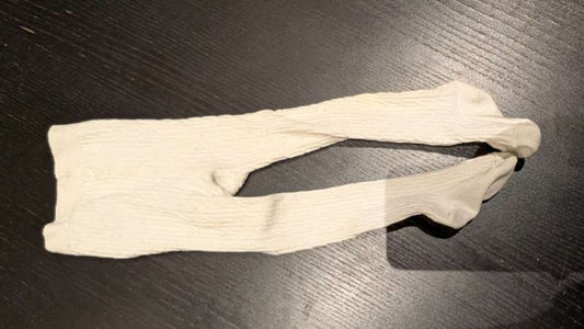 Sokkabuxur hvítar með munstri