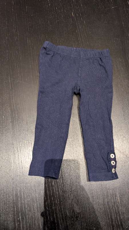 Leggings blár tölur