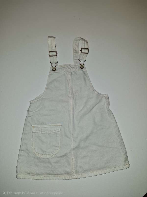 White Denim dress