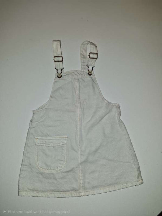 White Denim dress