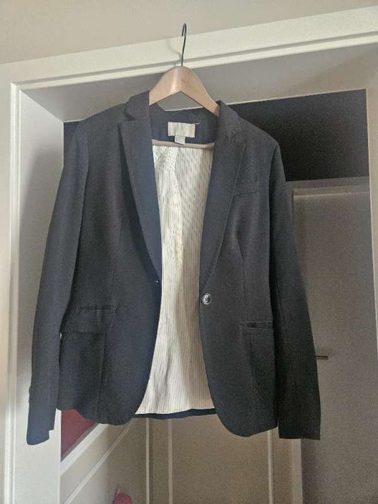 Svartur blazer