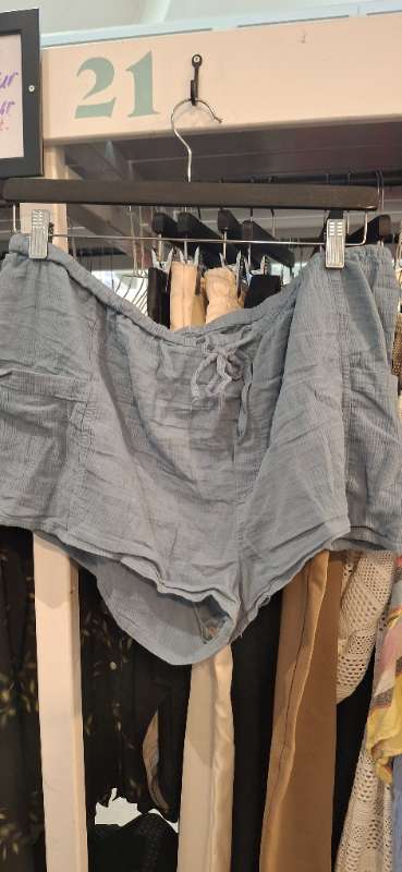 Stuttbuxur bláar st.XL