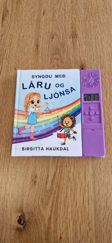 Bók - Syngdu með Láru og Ljónsa
