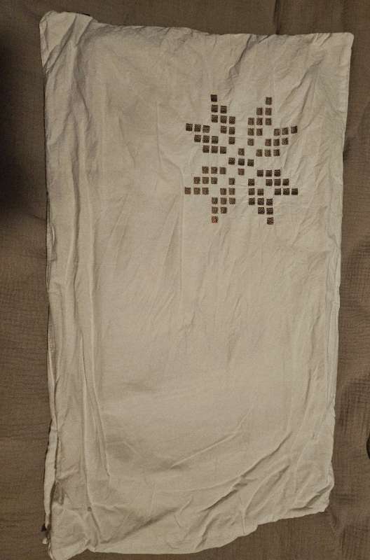 LÍn Design Hvít frostrós Sængurverasett