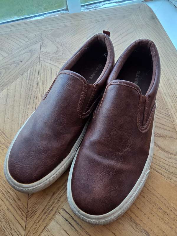 OLD NAVY brúnir spariskór