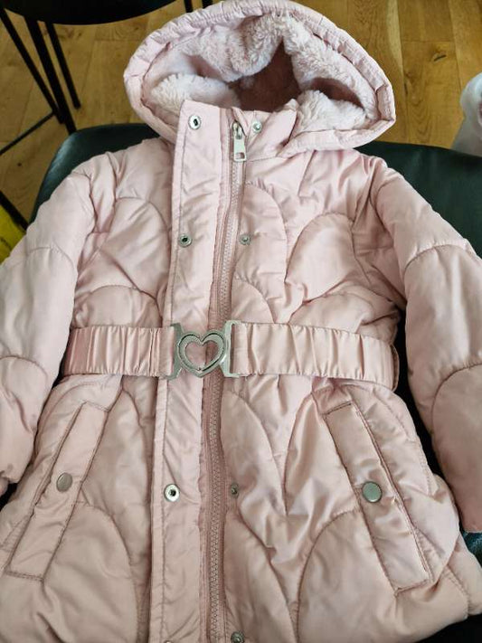 Primark úlpa bleik/mjúk