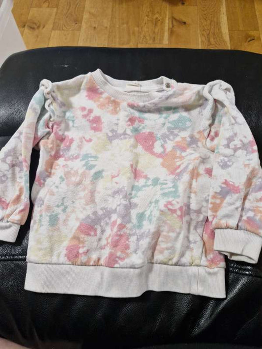 H&m tie dye peysa