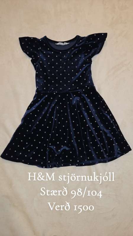 H&M stjörnukjóll