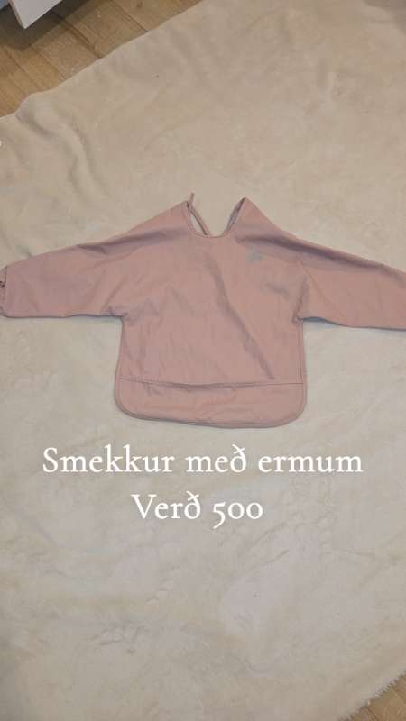 Smekkur m.ermum bleikur