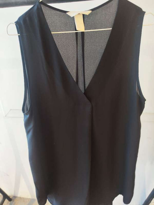 Svartur hlýra blússa H&M