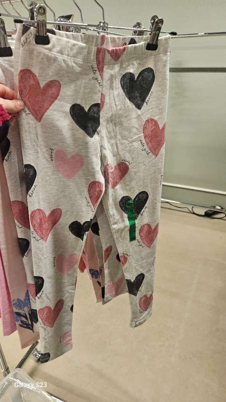 Leggings m/hjörtu
