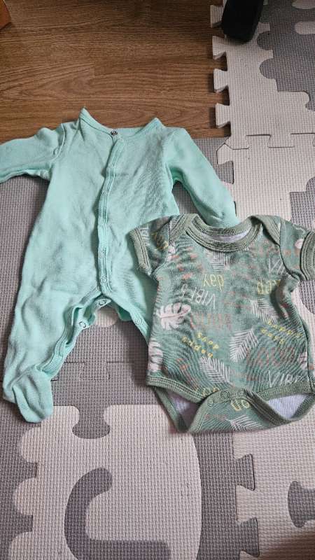 2 pieces green set