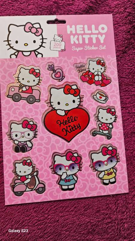Hello Kitty límmiðar