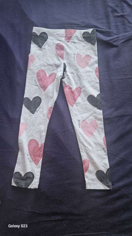 Leggings m/hjörtu