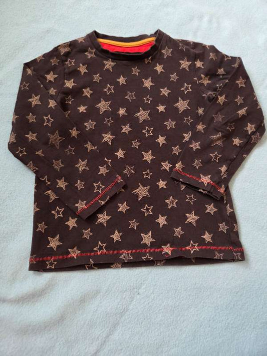 Longsleeve stars 6-7yo