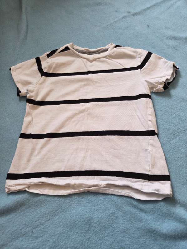 Tshirt white stripes