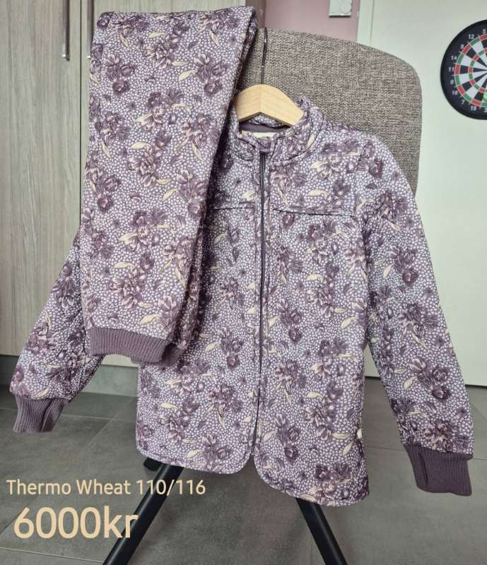Wheat thermosett (jakki og buxur)