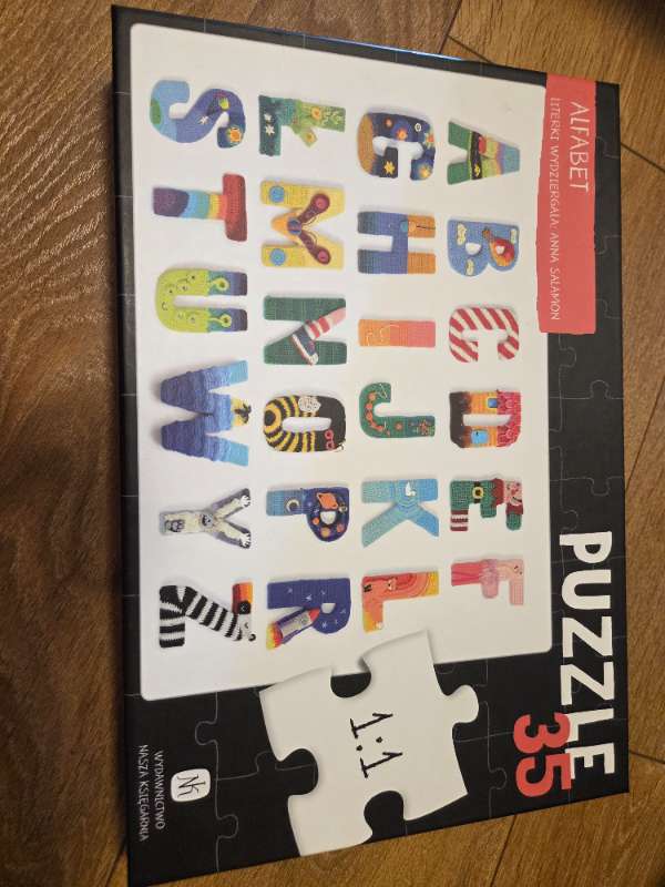Puzzle alphabet