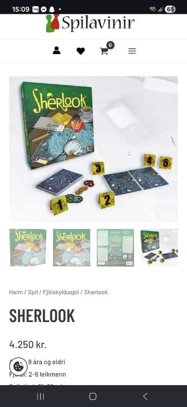Sherlook - spil