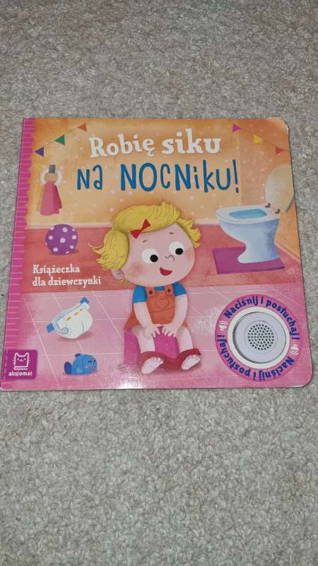 Bók Robie siku na nocniku