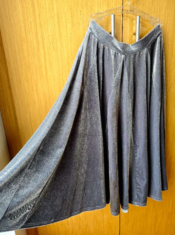 BOOHOO Velvet GRAY