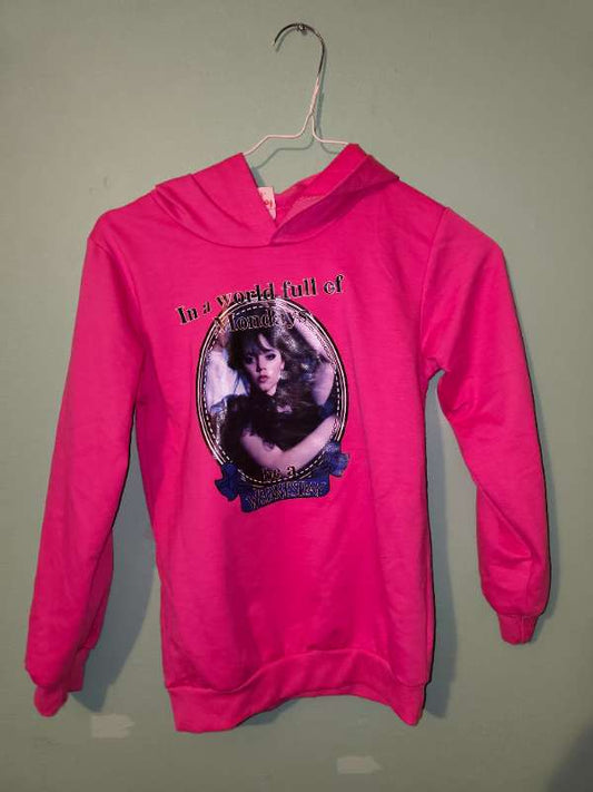 Wednesday peysa bleik