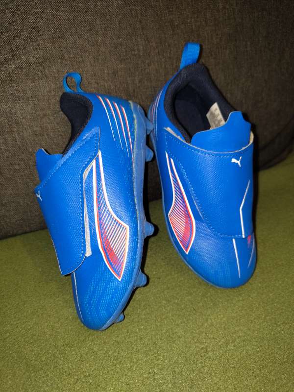 Fótbolta skór blá