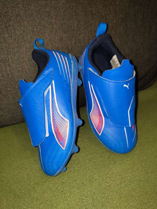 Fótbolta skór blá