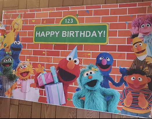 Vegg dúkur Kookie monster