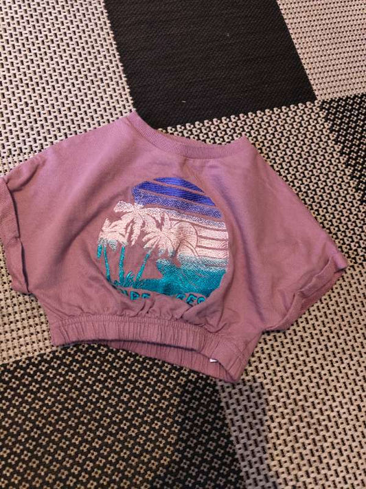 Crop top peysa