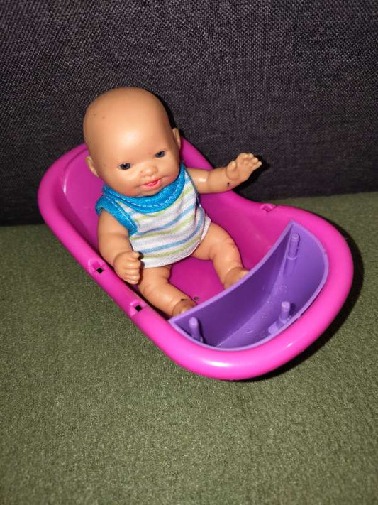 Baby and tub