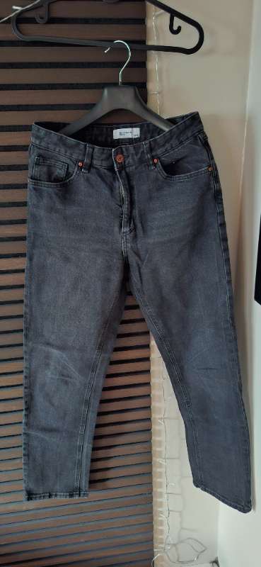 Jeans straight reserved black