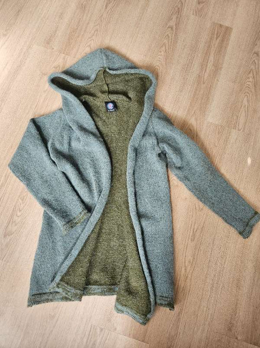 ICEWEAR 100% wool green sweater XS