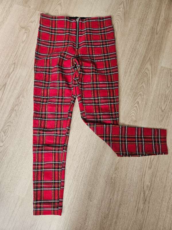 ZARA checkered leggings M (S)