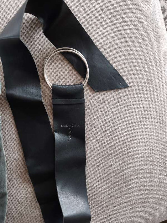 Lindex belti svart