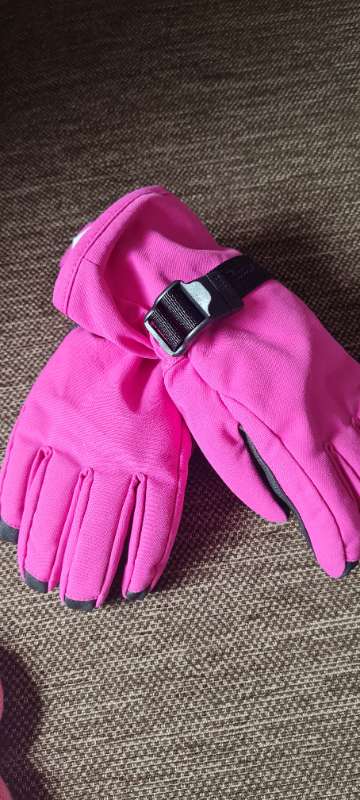 gloves pink