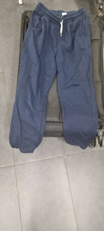 S. Joggingbuxur bláar