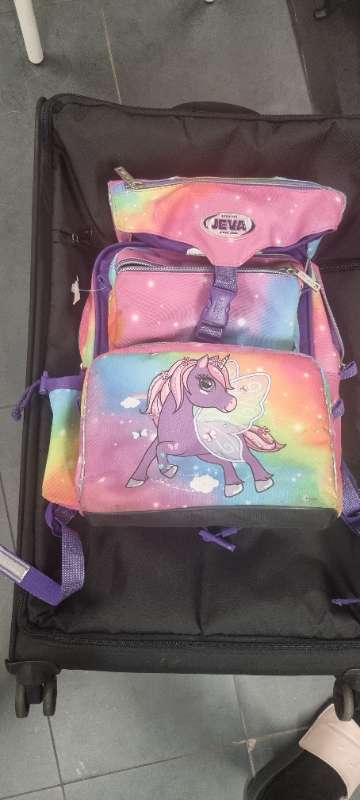 Jeva unicorn skólataska
