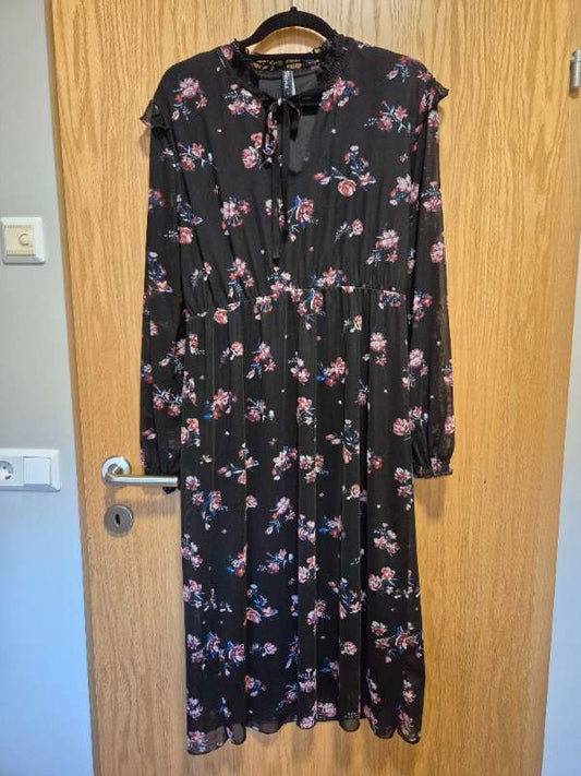 Síður blómakjóll