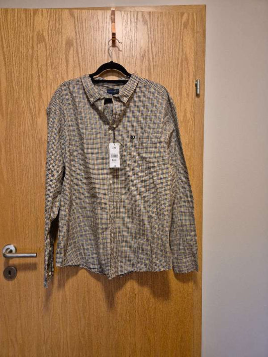 Köflótt karlaskyrta