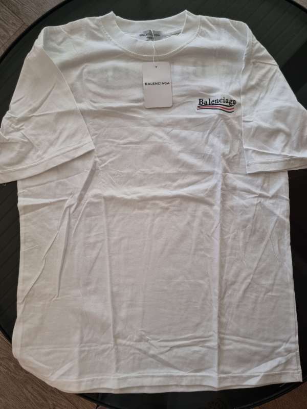 Balenciaga hvíta bolur