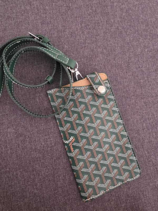 Goyard phone wallet