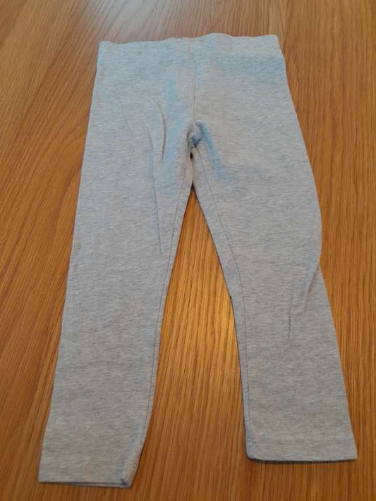 Ljòsgráar leggings