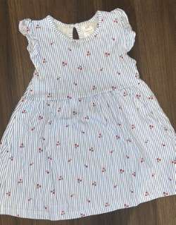 Blár h&m kjóll