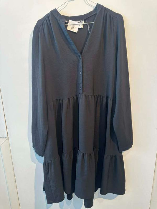 Hnepptur skyrtukjóll Selected